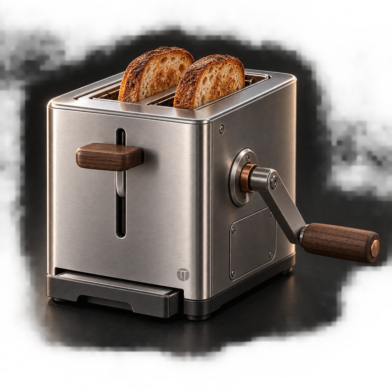 Repairable stainless steel toaster