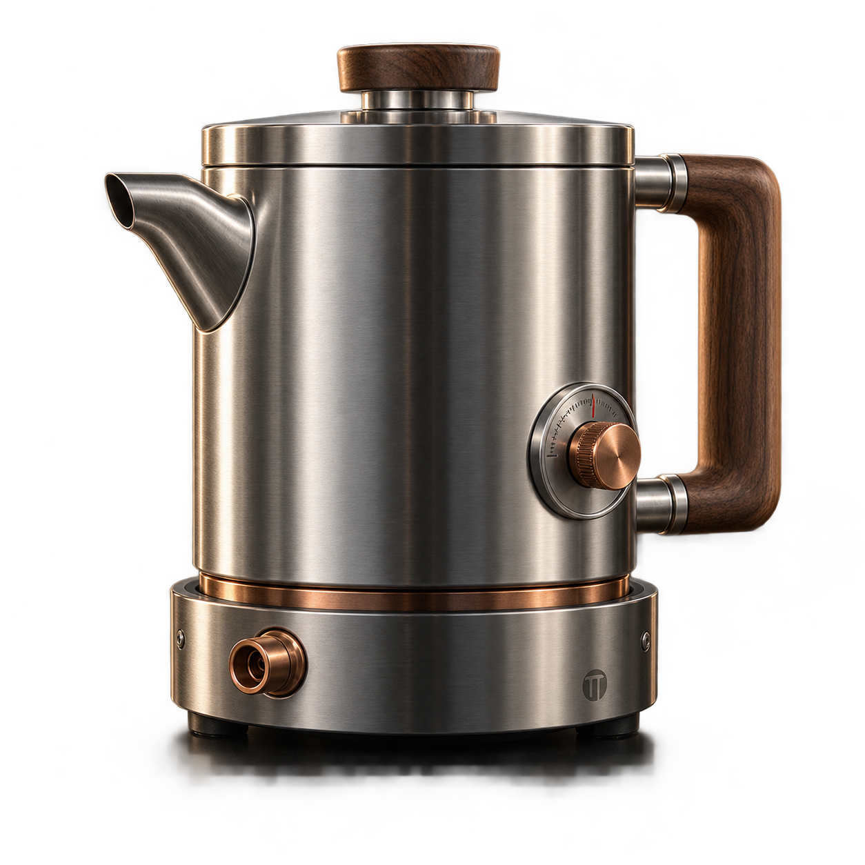 Insulated stainless steel water boiler